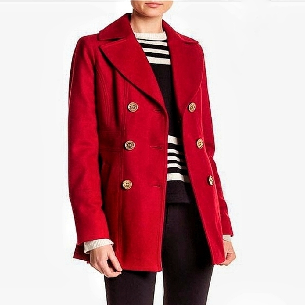 🌸 Michael Kors | Red Double Breast‎ Blazer M